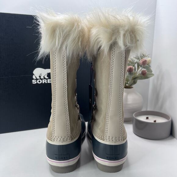 Sorel Joan of Arctic Suede Waterproof Boots Tan NL 2762-010 Youth 7 Women 8.5 - Picture 5 of 13